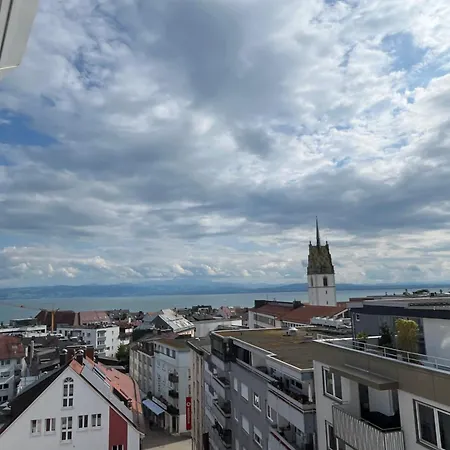 Mit Seeblick, Toplage Stadtblick, Shopping & 1 Minute Zum Bodensee 프리드리히스하펜